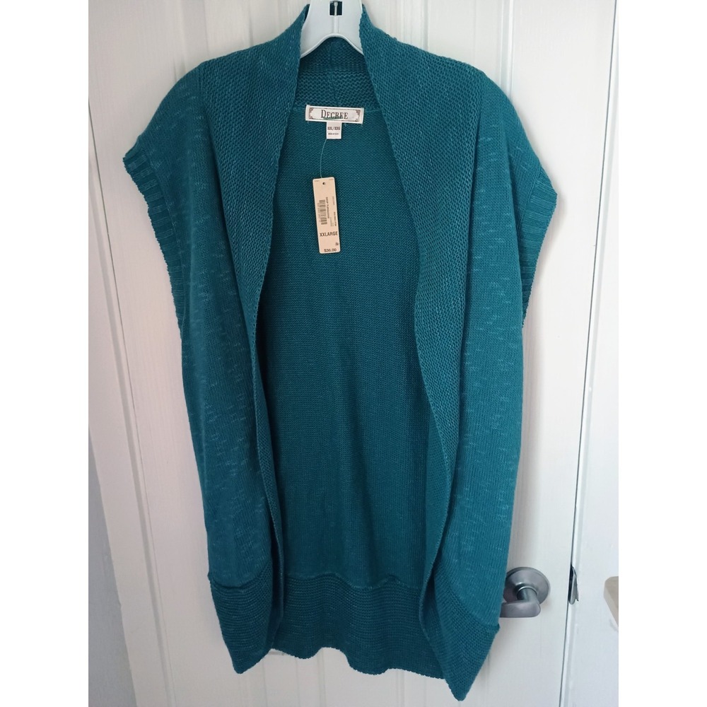 Decree Sweater Vest Blue 2XL